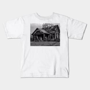 This Ol House - Black And White Kids T-Shirt